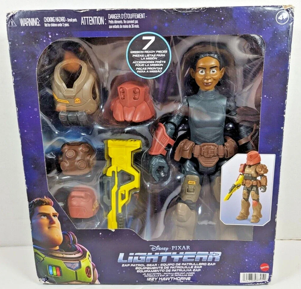 Disney Pixar Lightyear Zap Patrol Gear Izzy Hawthorne 7 Mission Ready Pieces NIB